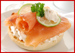 Bagel Lovers Button